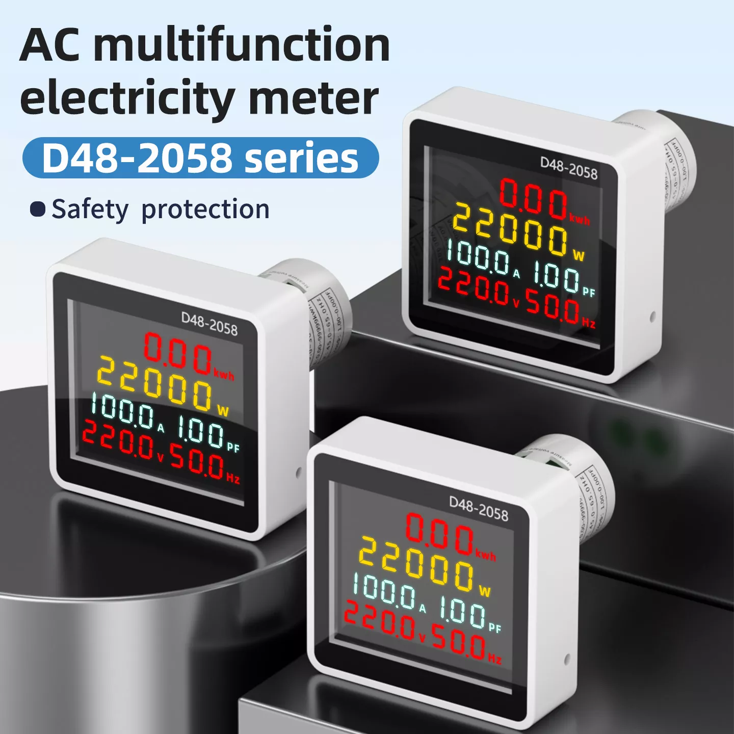 D48 2058 Contatore multifunzione CA